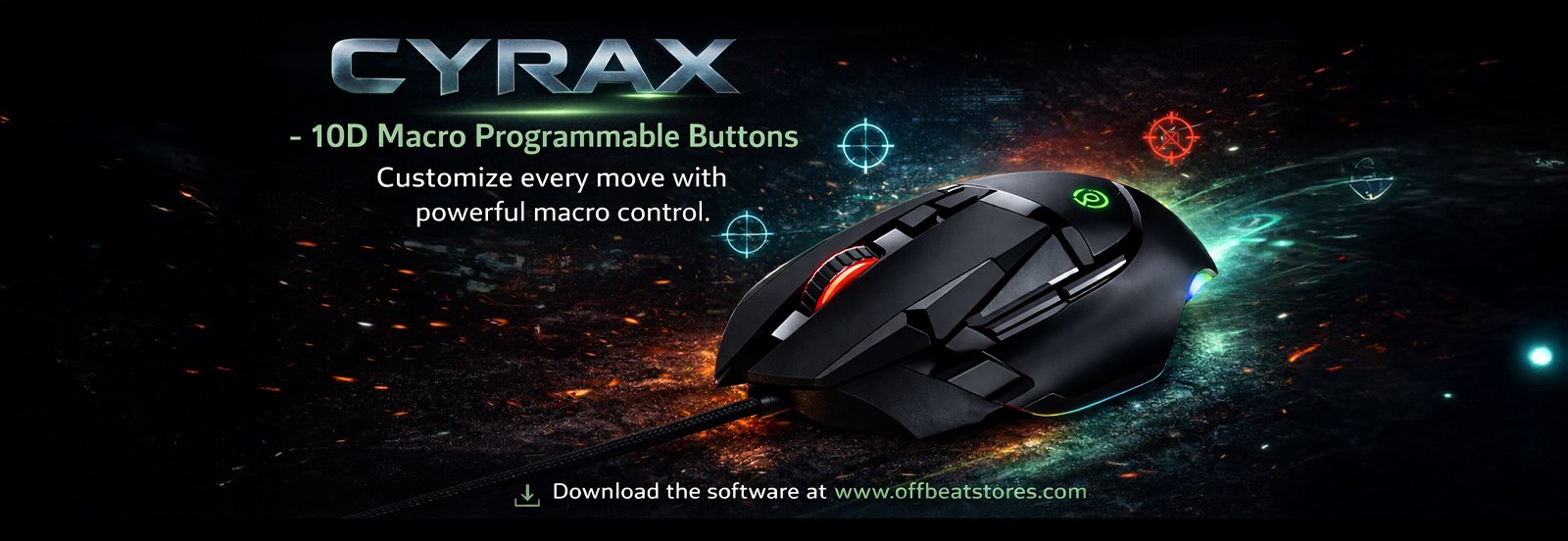 Offbeat Gaming Mouse - Main View